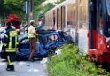 VU PKW KVB Bahn Koeln Vogelsang Venloerst Kohlgrabenweg P064